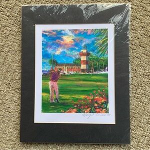 Mary Frank Saunders Hilton Head Golf Art